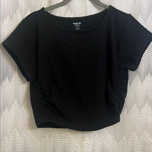 Old Navy Women's Black Short Sleeve Top